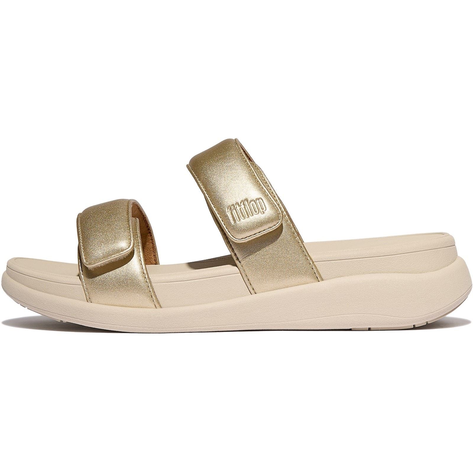 Fitflop F-Mode Go Polyurethane Women's Platino Sandals