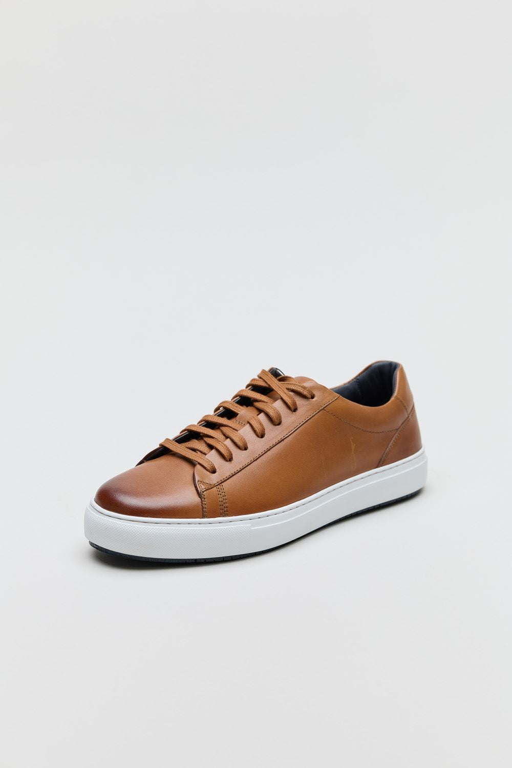Ben Sherman Ace Cupsole Leather Men's Tan Trainers