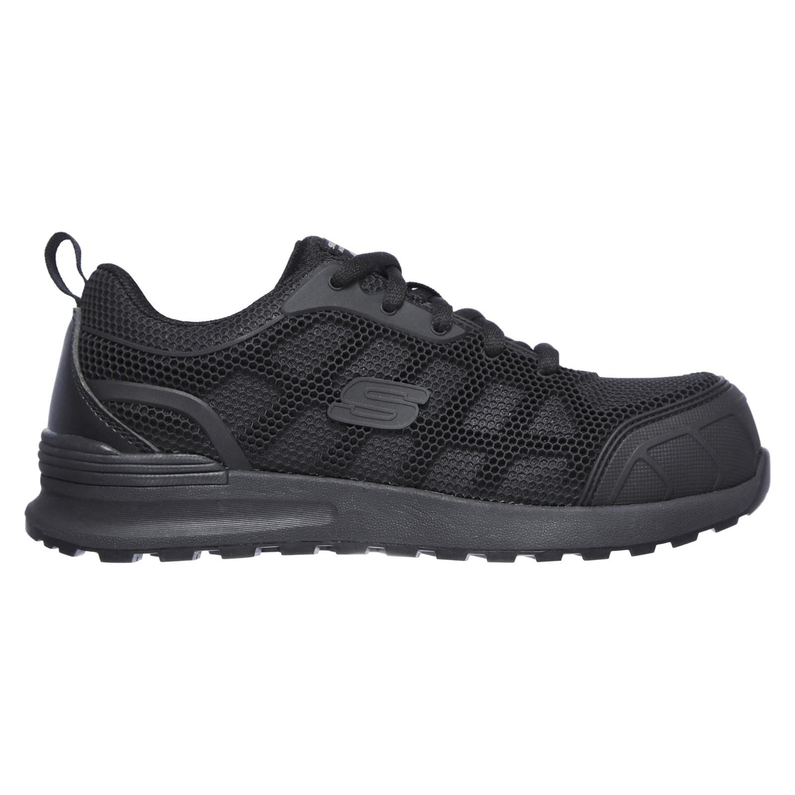 Skechers Workwear Bulklin Ayak Nylon Women's Black/Black Safety Trainers
