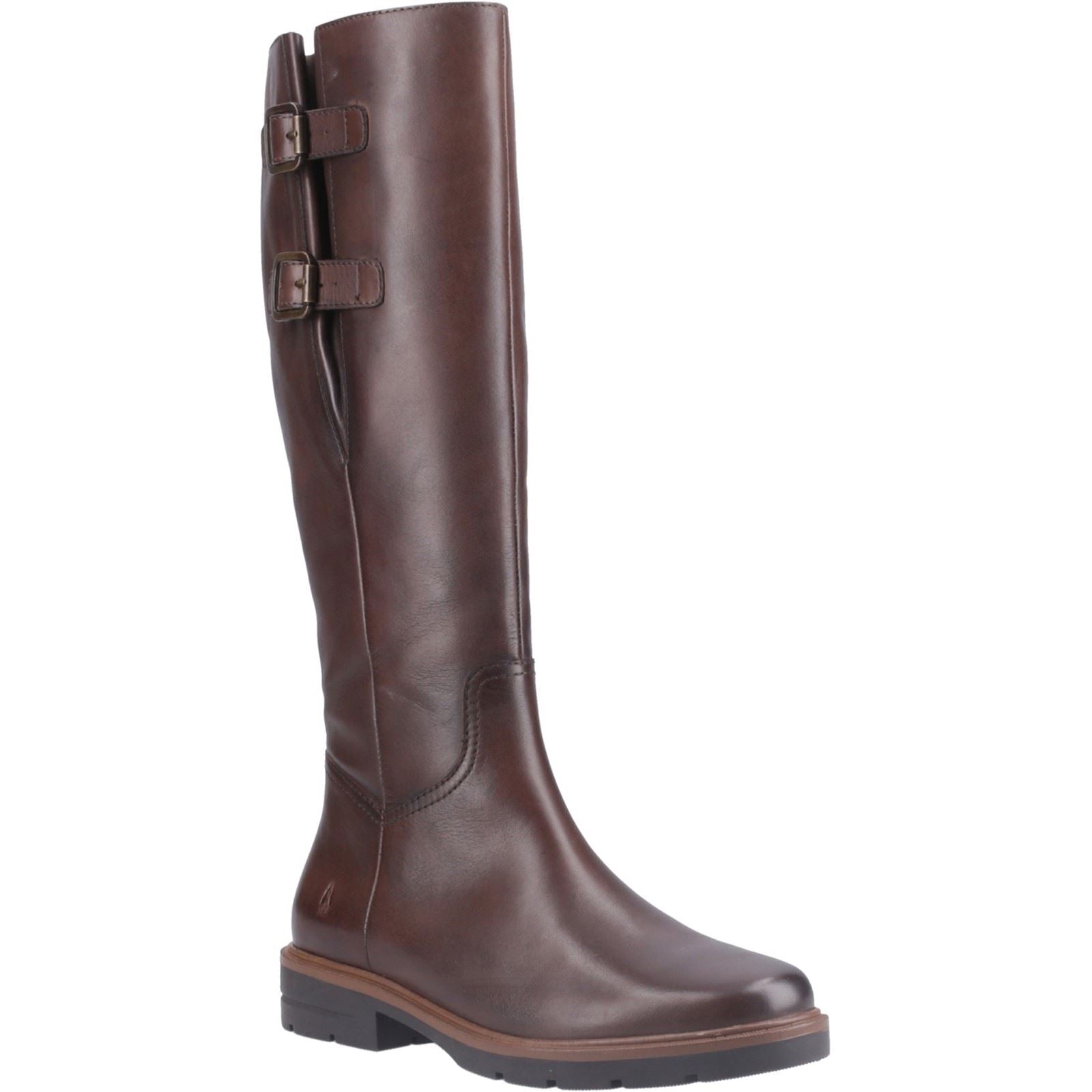 Hush Puppies Tallulah Leather Women's Brown Boots