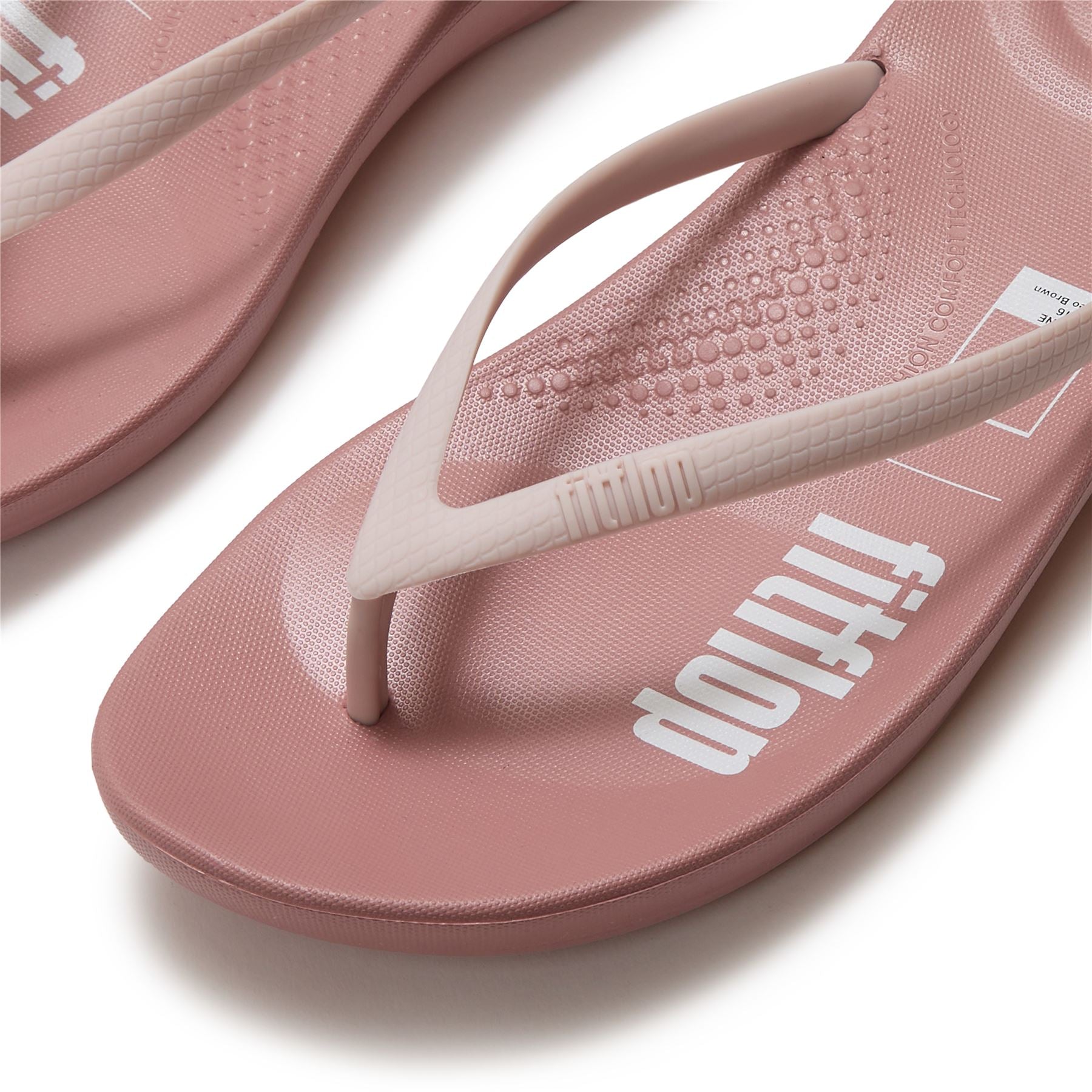 FitFlop X Pantone Iqushion Women's Cameo Brown Flip Flops