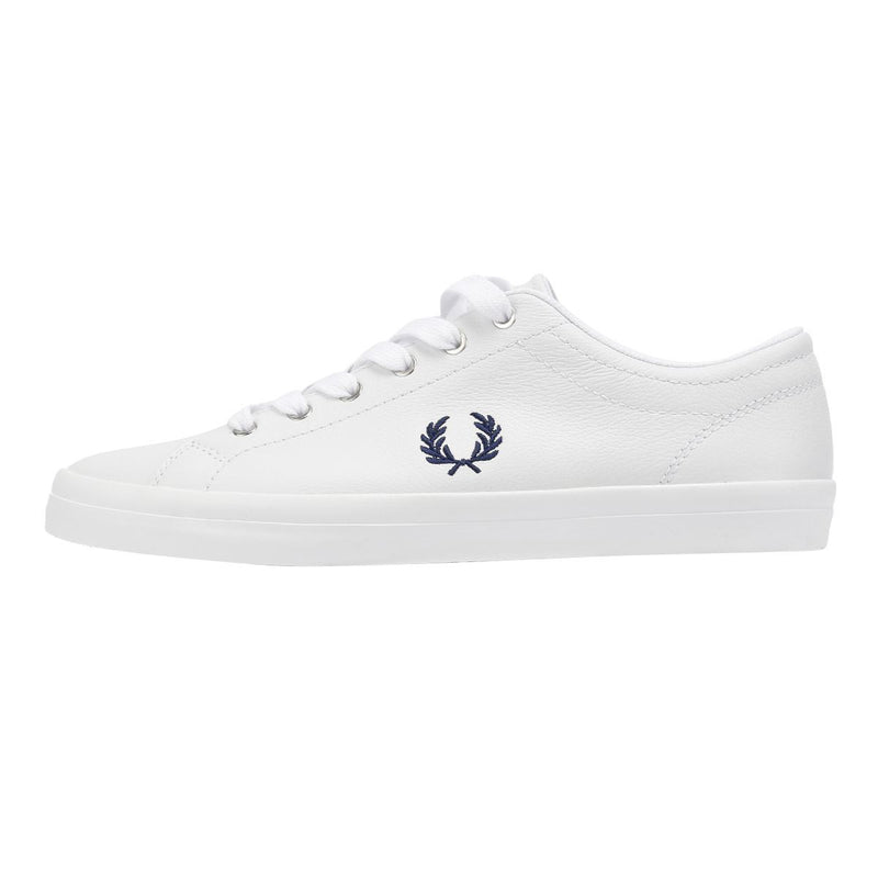 Fred Perry Baseline Leather Men's White/Navy Trainers