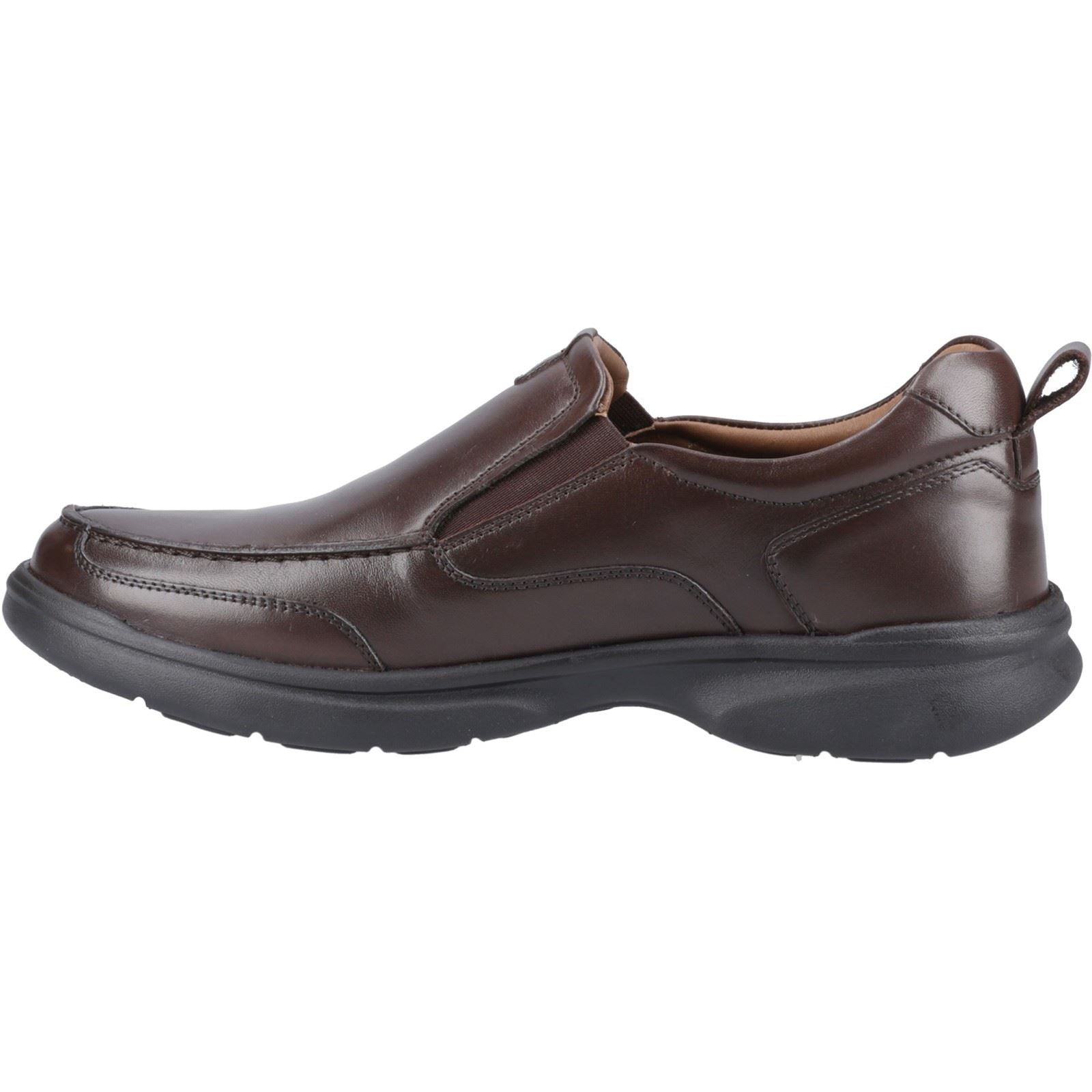 Hush Puppies Harold Leather Men's Brown Slim Fit Loafers