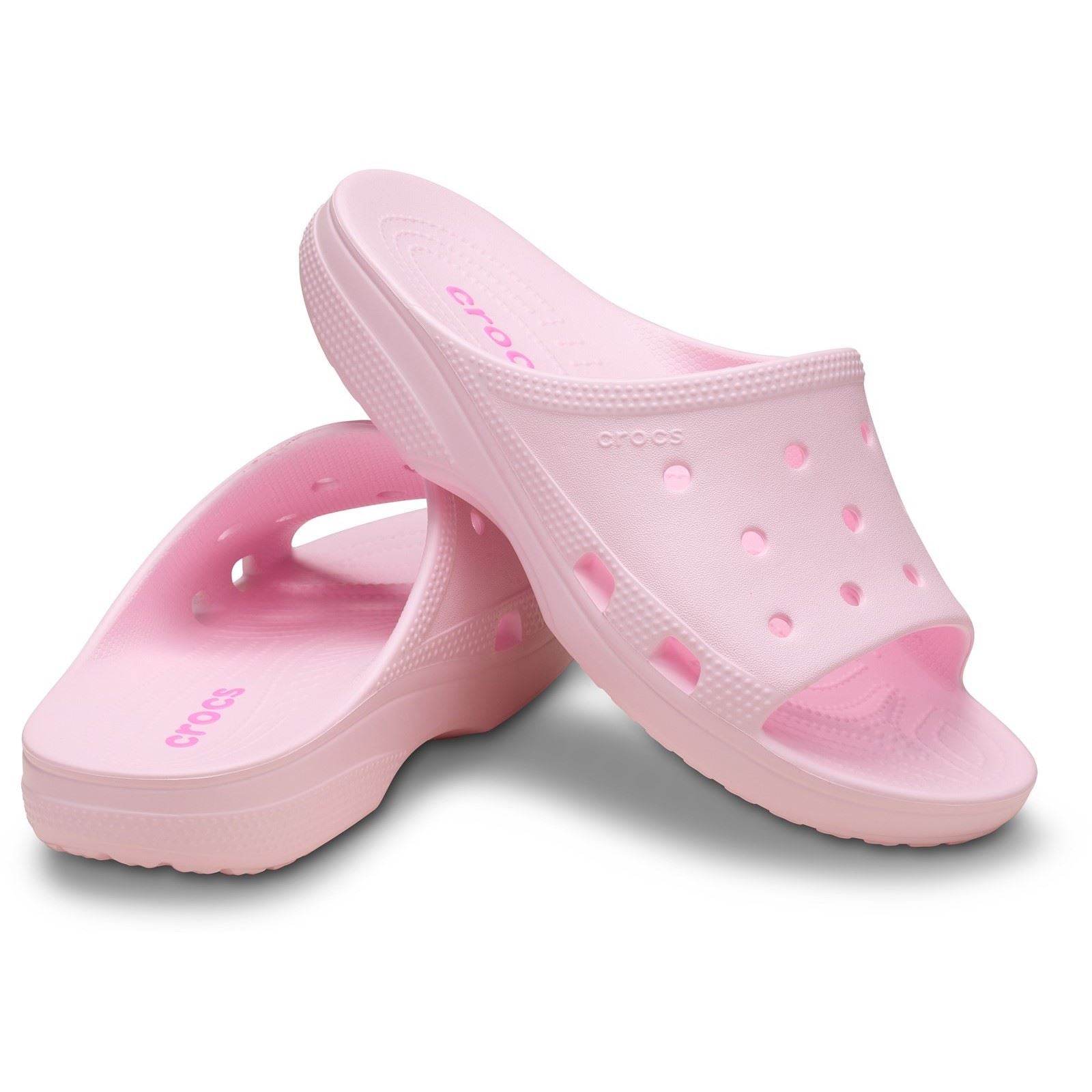 Crocs Classic Slide Thermoplastic Women's Pink Milk Slides