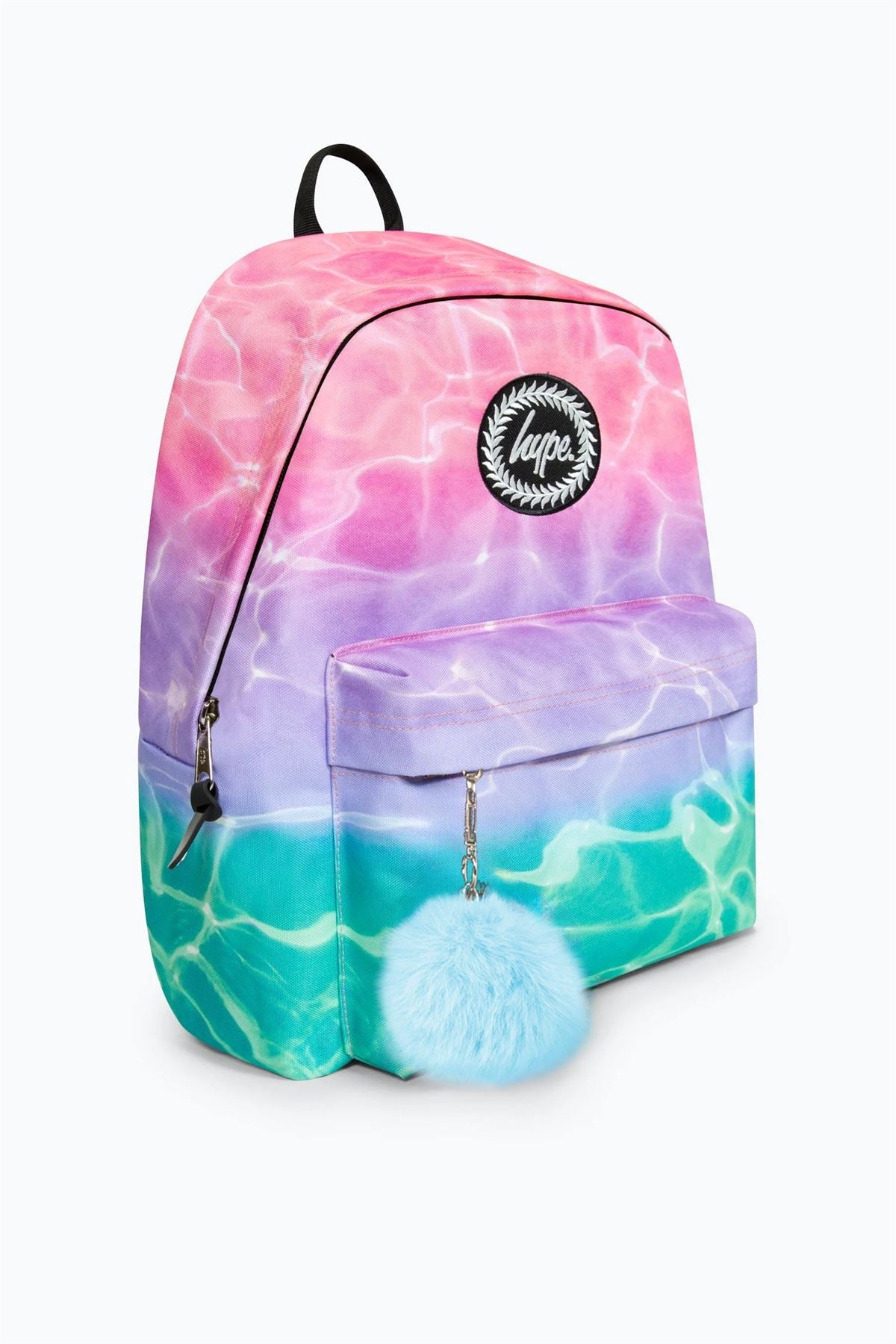 Hype Iconic Girl's Pink/Turquoise Pastel Pool Backpack