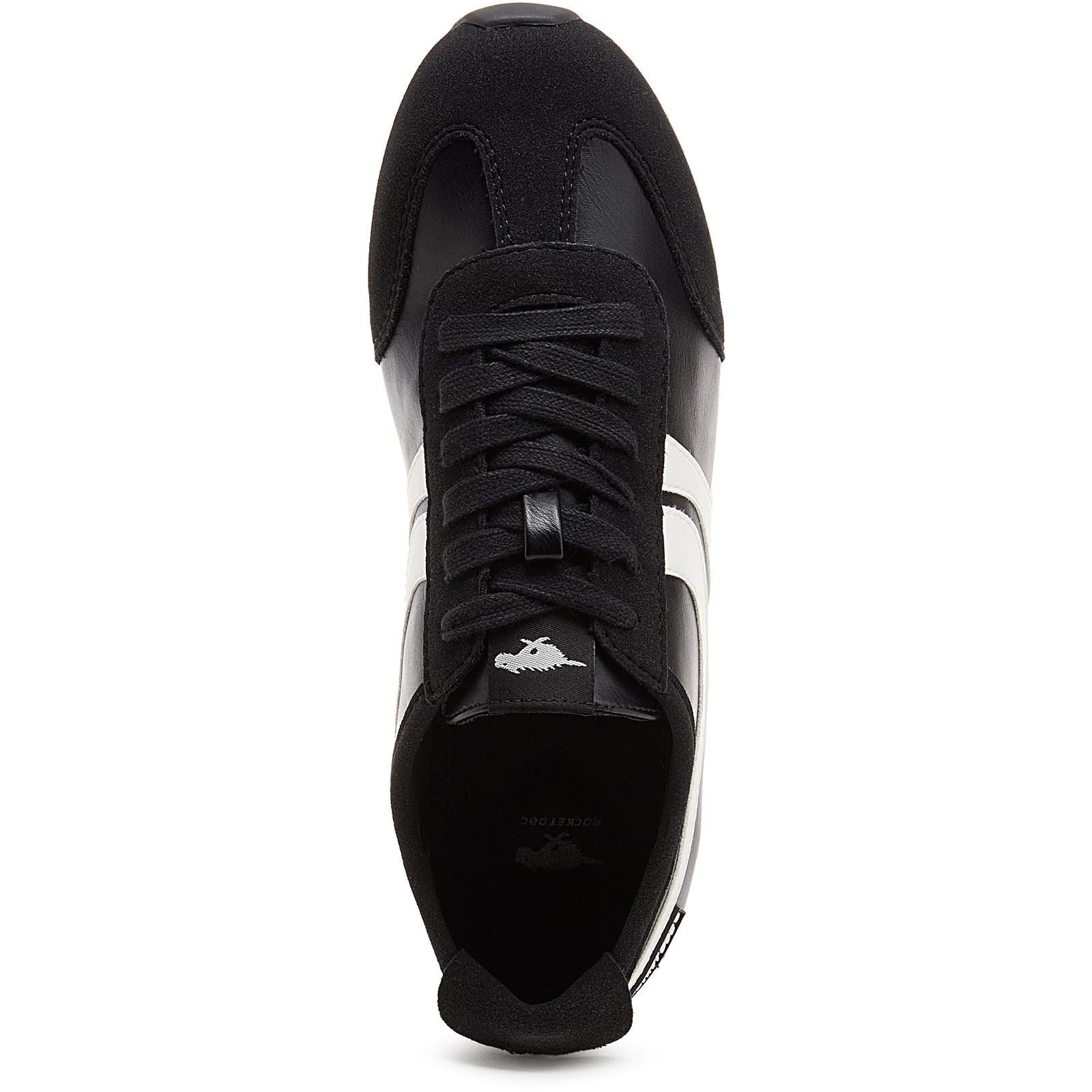 Rocket Dog Destin PU Combo Polyurethane Women's Black/White Trainers