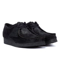 Clarks Originals Wallabee Hair On Men's Black Lace-Up Shoes
