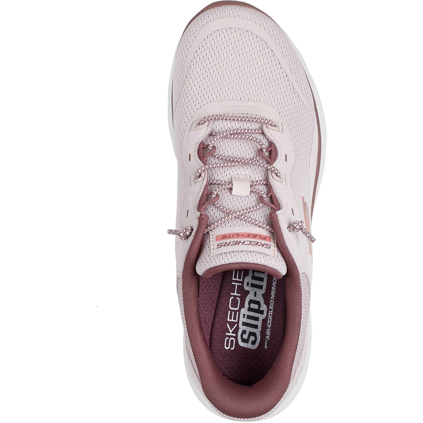 Skechers Flex Appeal 5.0 Easy Breezy Textile Women's Light Mauve Standard Trainers
