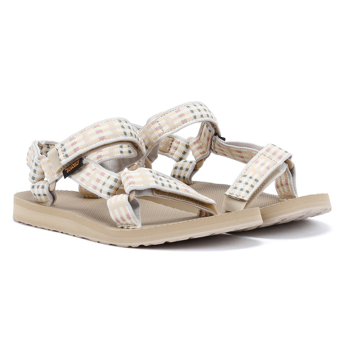 Teva Original Universal Women's Check Taupe Sandals
