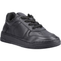 Hush Puppies Dougie Leather Boys's Black Trainers