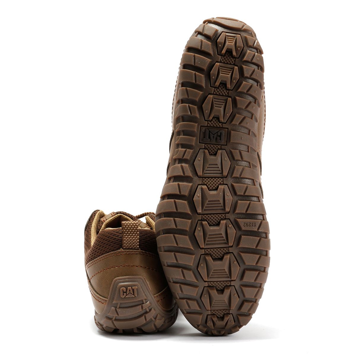 Caterpillar Instruct Suede Men's Brown Lace-Up Shoes
