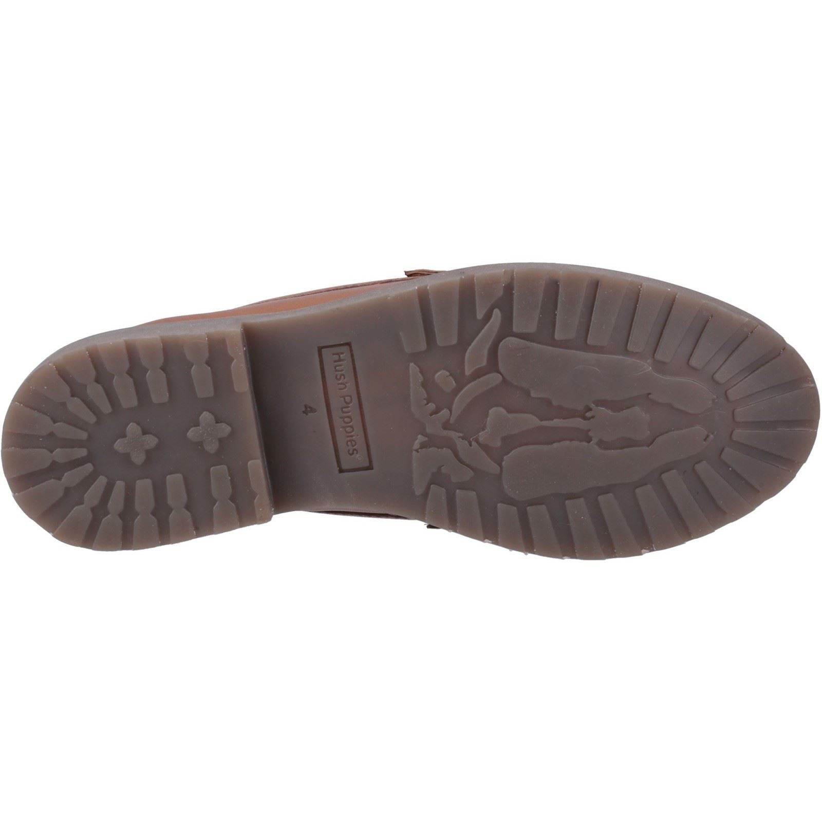 Hush Puppies Verity Snaffle Leather Women's Tan Loafers