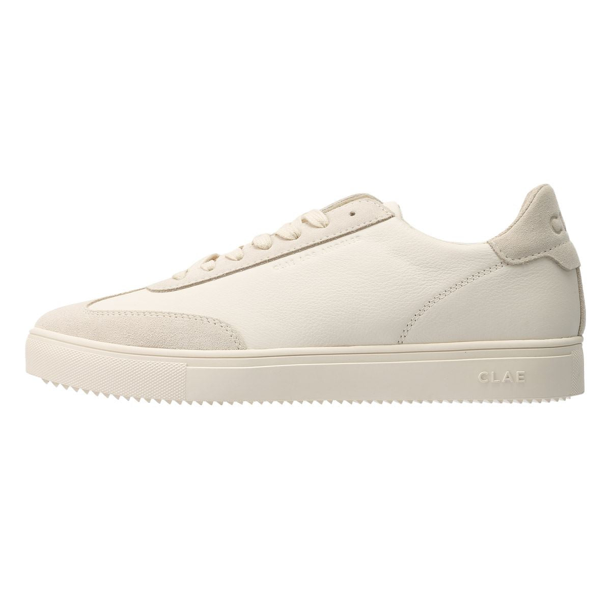 Clae Deane Leather Men's Triple Off White Trainers