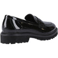 Hush Puppies Grazia Leather Girls's Black Loafers