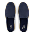 TOMS Santiago Mule Leather Men's Navy Mules