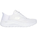 Skechers Arch Fit 2.0 - Easy Chic Textile Women's White Trainers