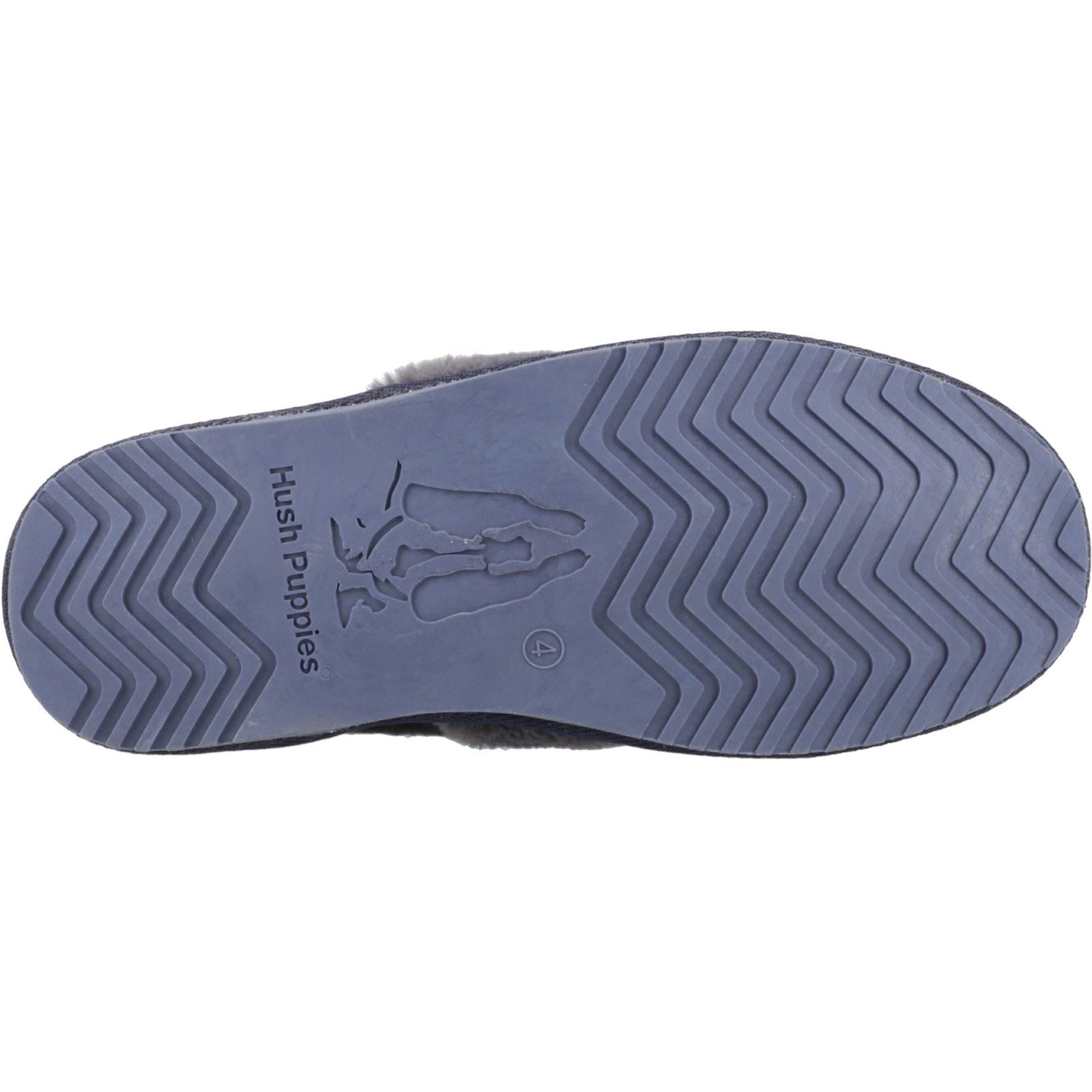Hush Puppies Ariel Suede Women's Navy Slippers