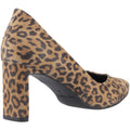 Hush Puppies Olivia Suede Women's Leopard Round Court Shoes