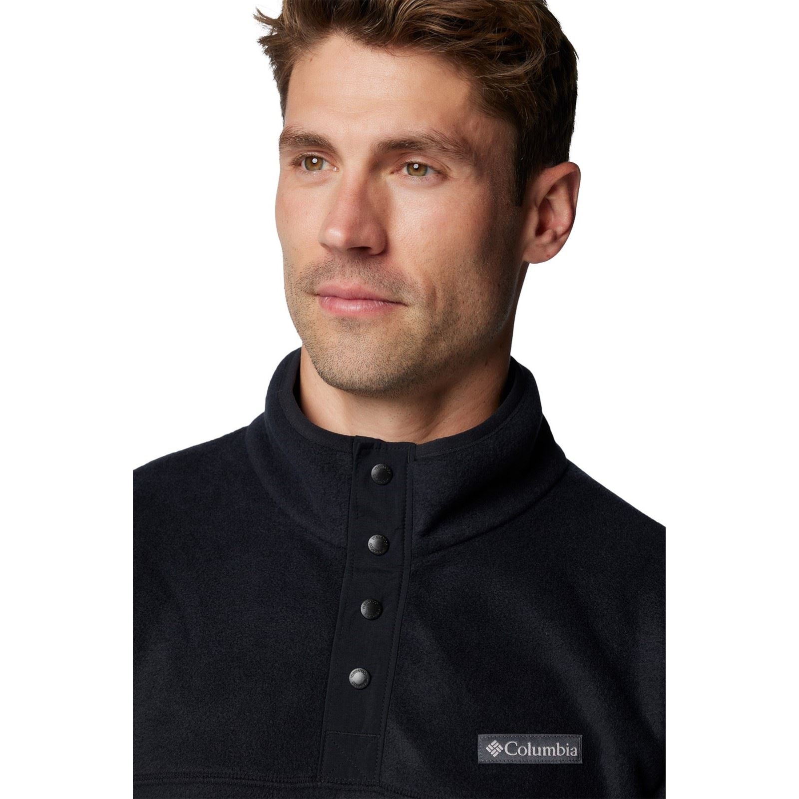 Columbia Steens Mountain Half Snap II Men's Black Fleece Jacket