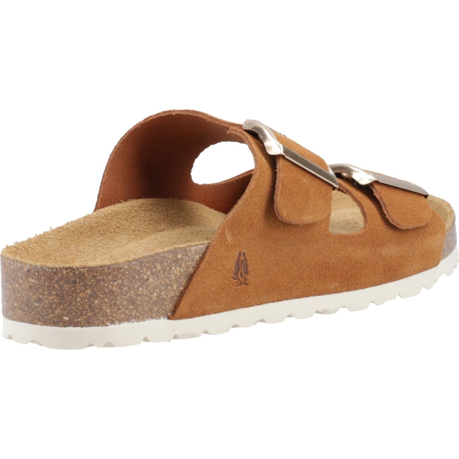 Hush Puppies Brixley Mule Suede Women's Tan Standard Sandals