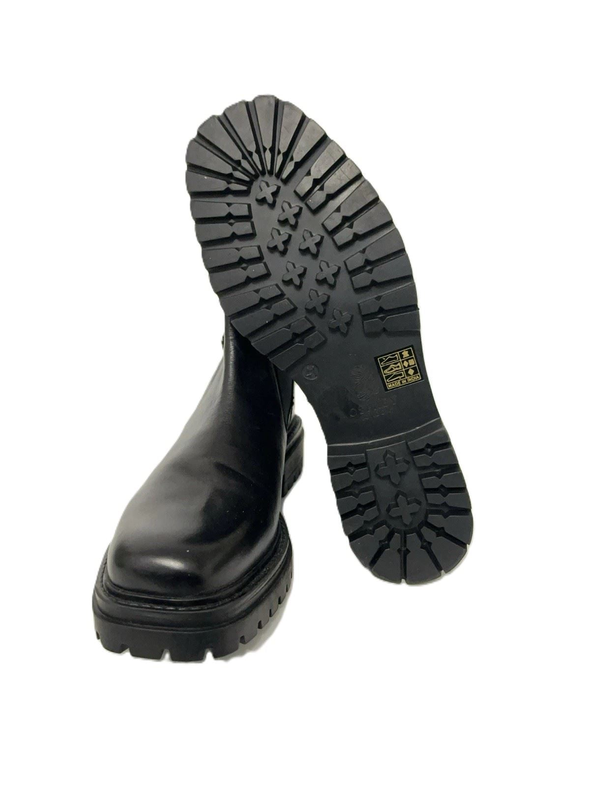 Osprey London The Guildford Chelsea Leather Women's Black Boots