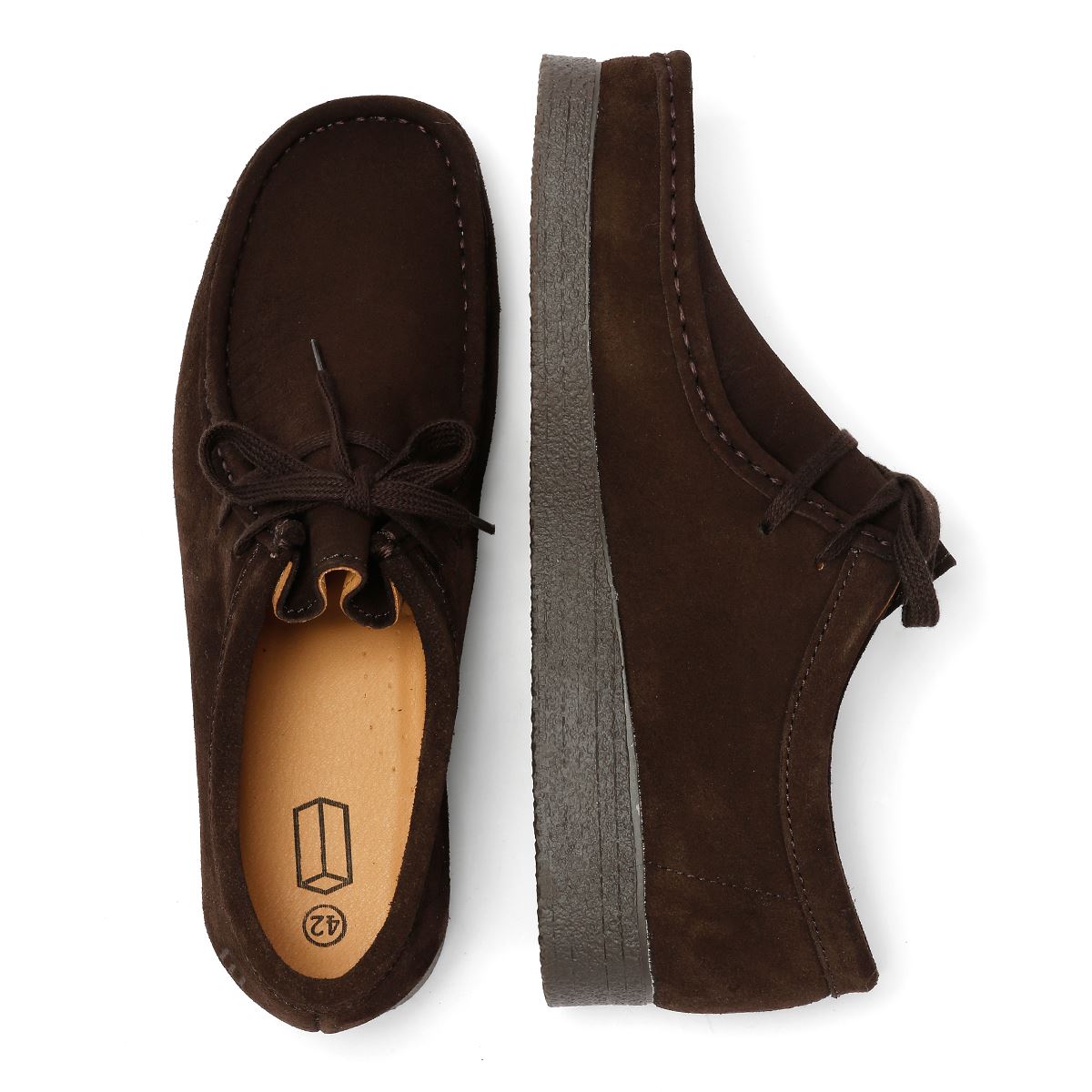 Tower London Apache Suede Men's Dark Brown Shoes