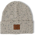 Herschel Bags Elmer Marled Beanie Unisex Adults Taupe Beanie Hat - One Size