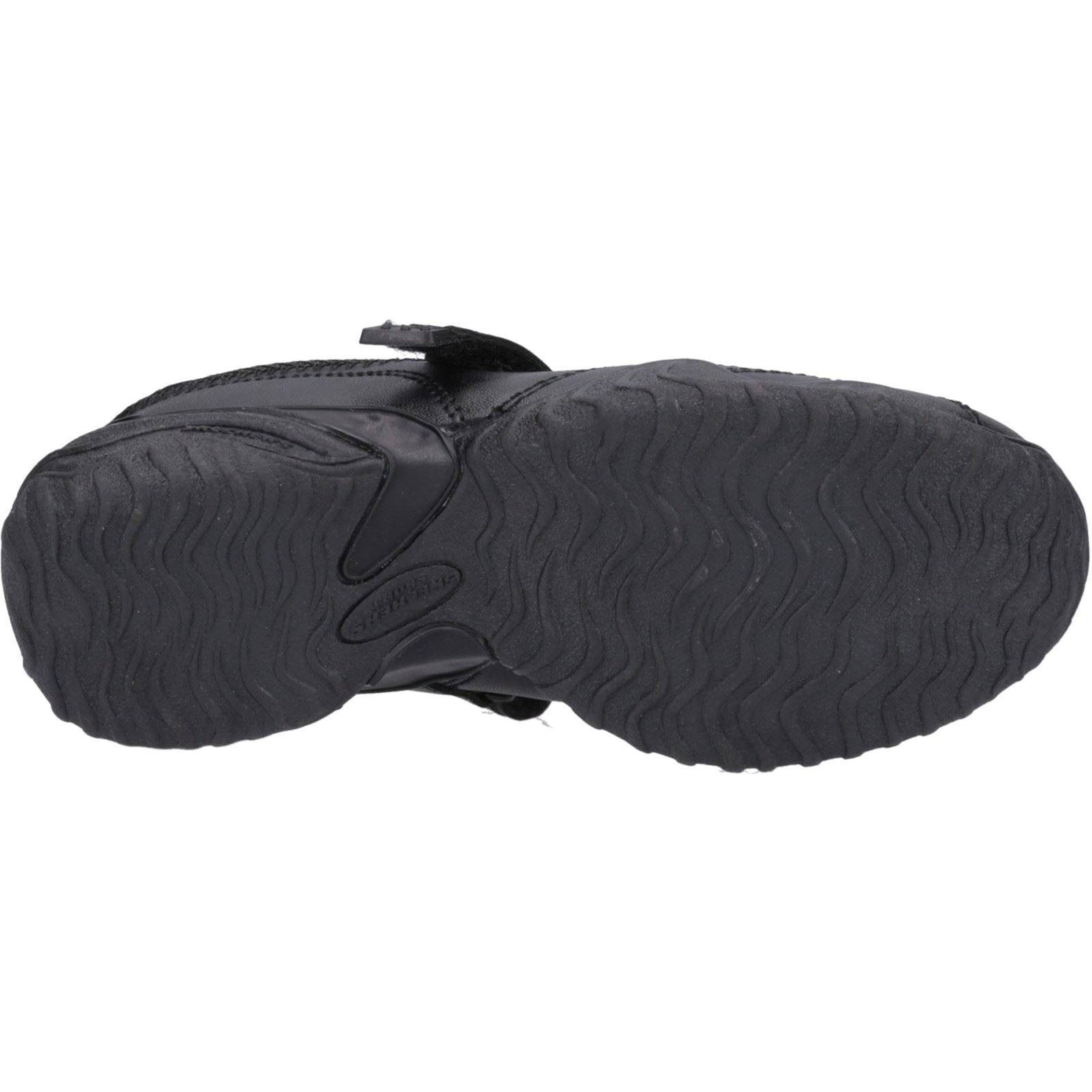 Skechers Velocity Pouty Leather Girls's Black Shoes