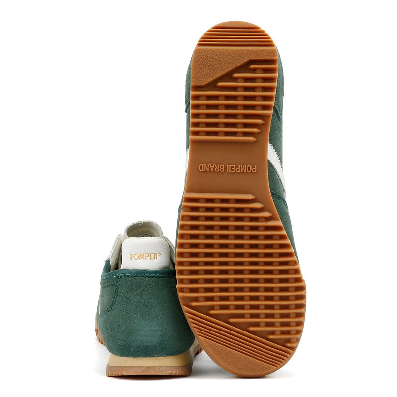 Pompeii Kite Suede Men's Jade Green Trainers