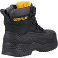 Caterpillar Typhoon SBH Rubber/Leather Black Safety Boots