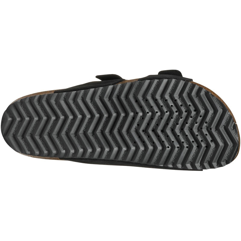 Geox D BRIONIA H Leather Women's Black Wedges