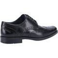 Hush Puppies Brace Brogue Leather Men's Black Brogues Shoes