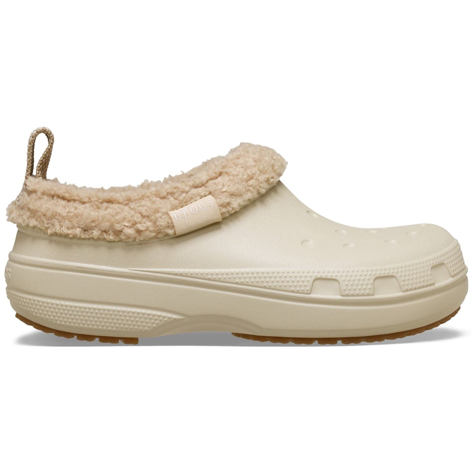 Crocs Classic Lined Shorty Thermoplastic Sandstone Slippers
