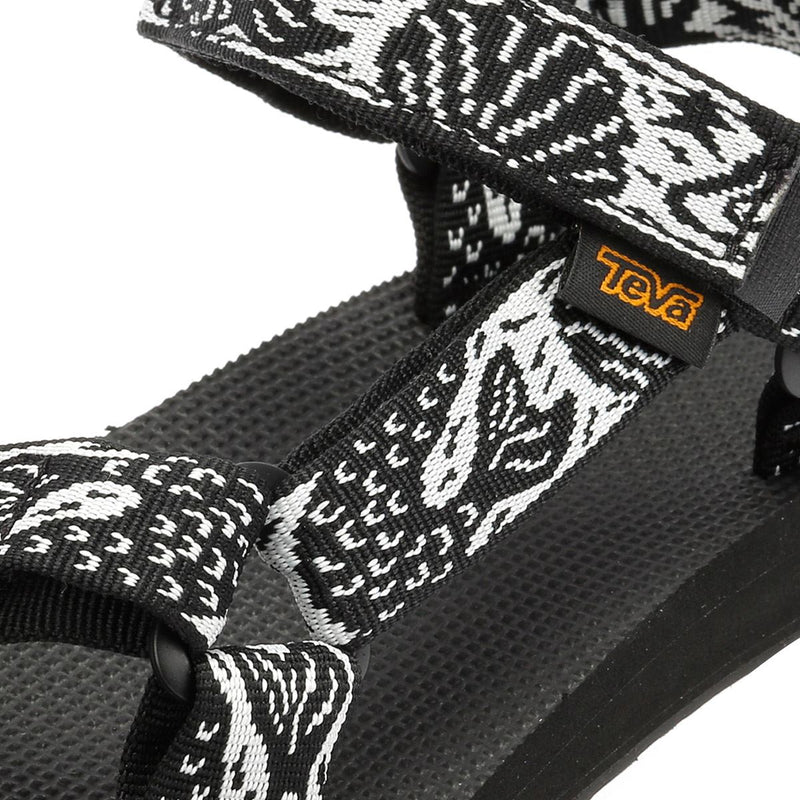 Teva Original Universal Women's Black/White Sandals