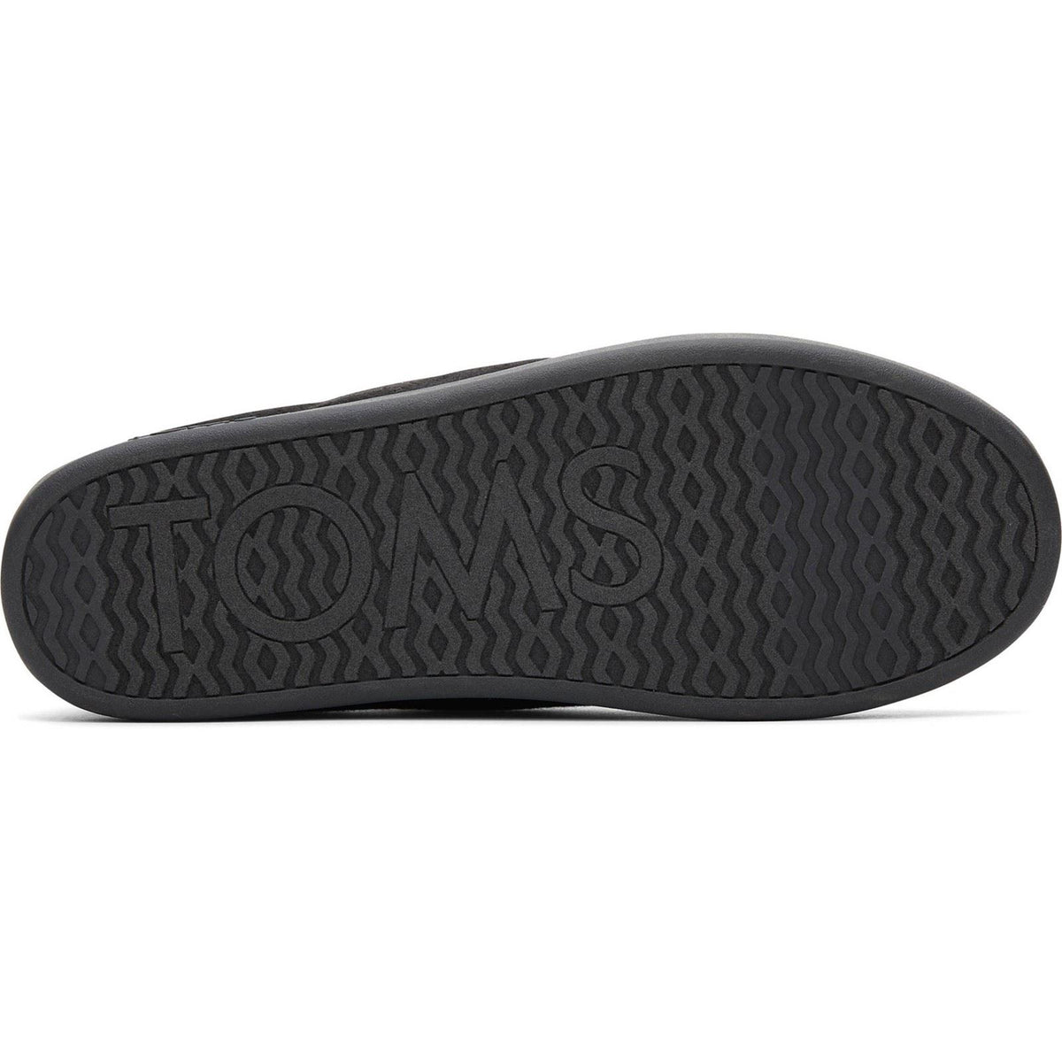 TOMS Ezra Polyester Men's Black Slippers