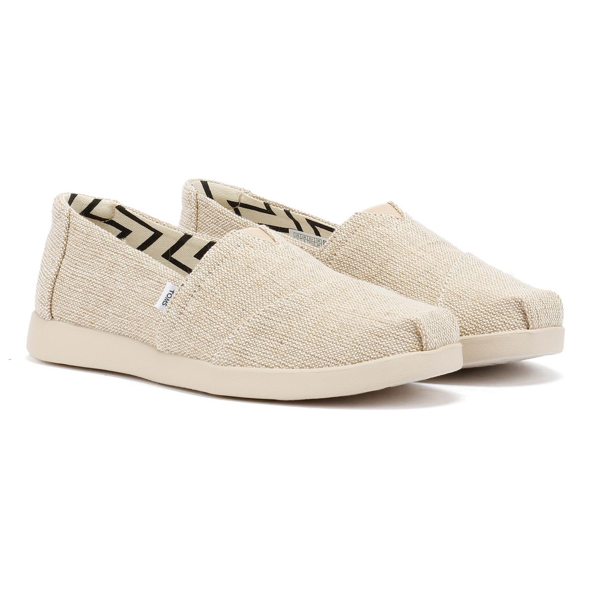 TOMS Alpargata Plus Heritage Canvas Women's Natural Espadrilles