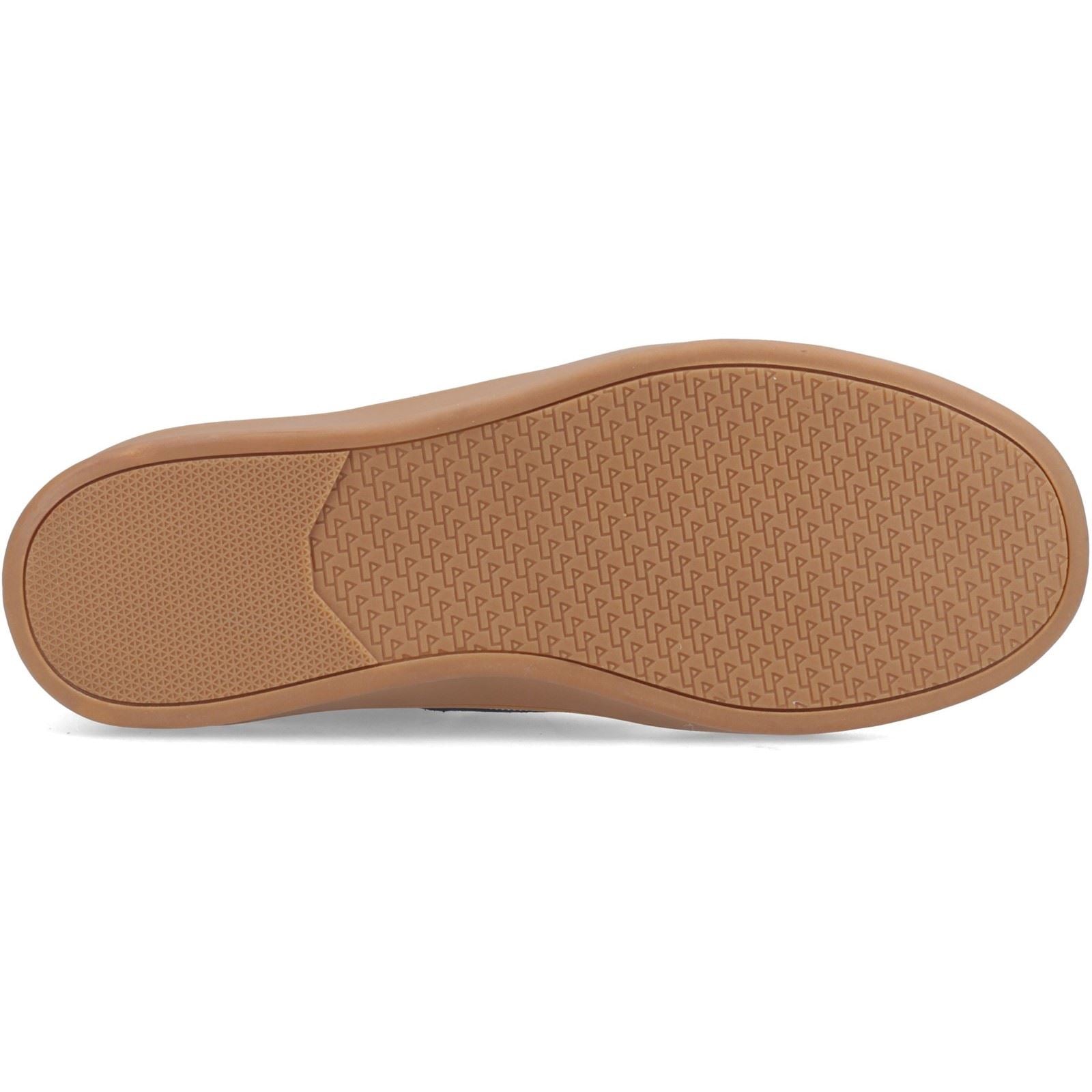 Hush Puppies Carlos Leather Men's Navy Trainers