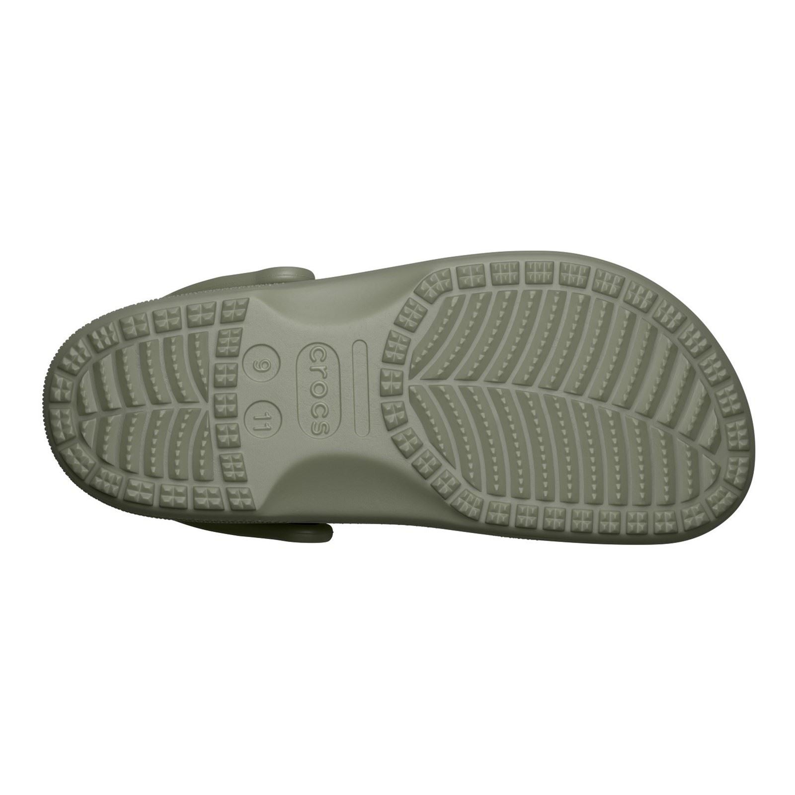 Crocs Classic Clog Thermoplastic Men's Field Green Clogs
