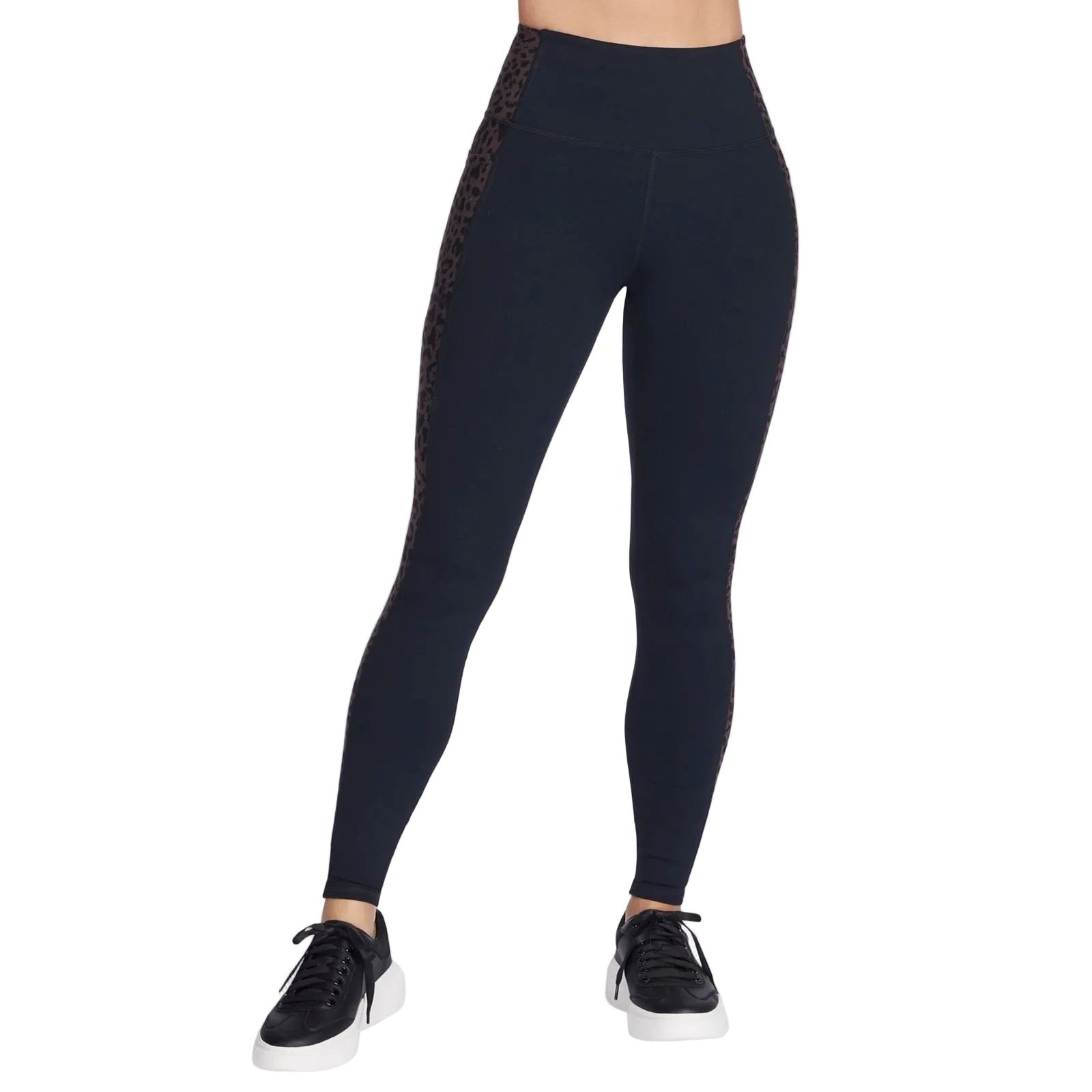 Skechers Performance GO WALK Cheetah Legging Nylon Women's Sports Leggings