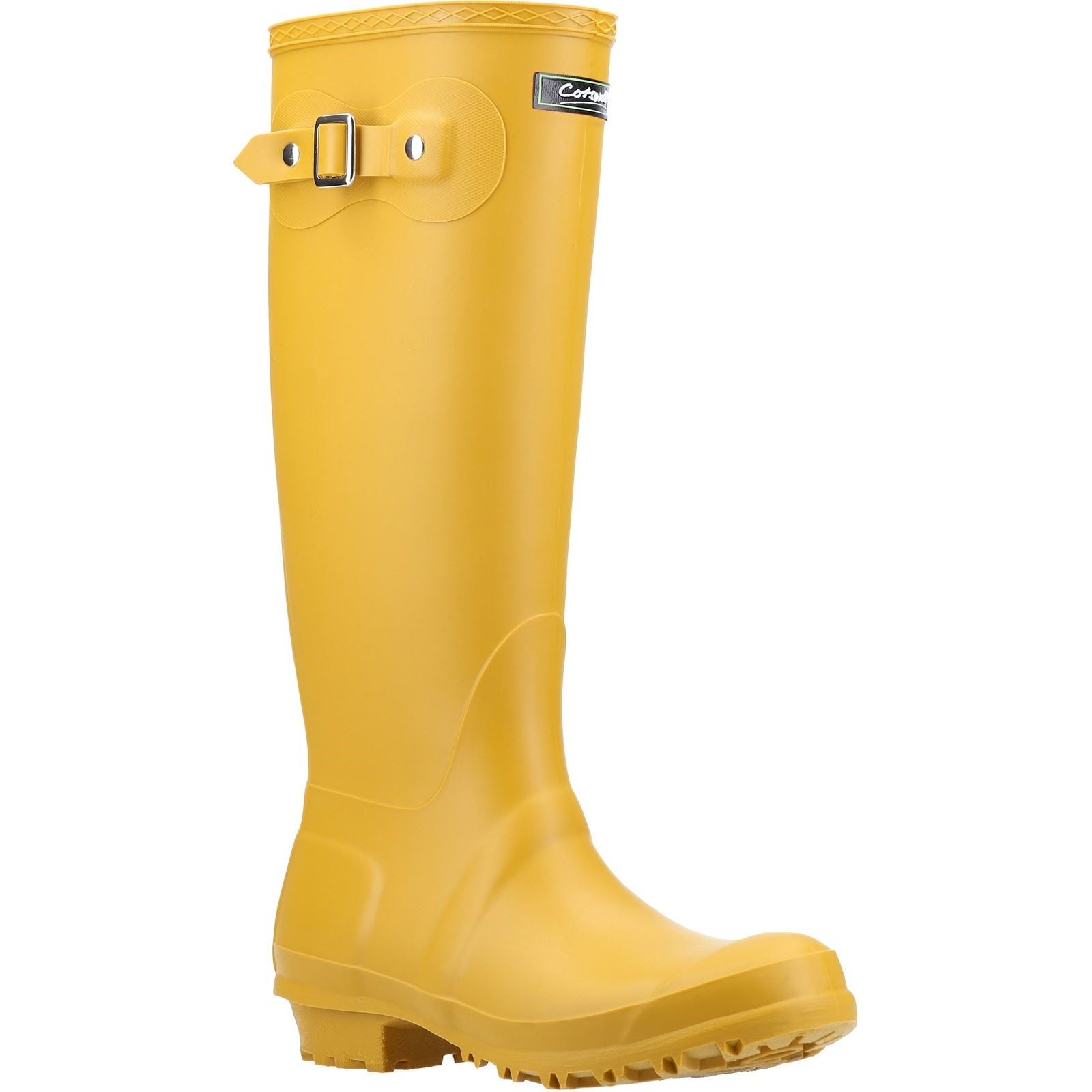 Cotswold Sandringham PVC Mustard Wellington Boots