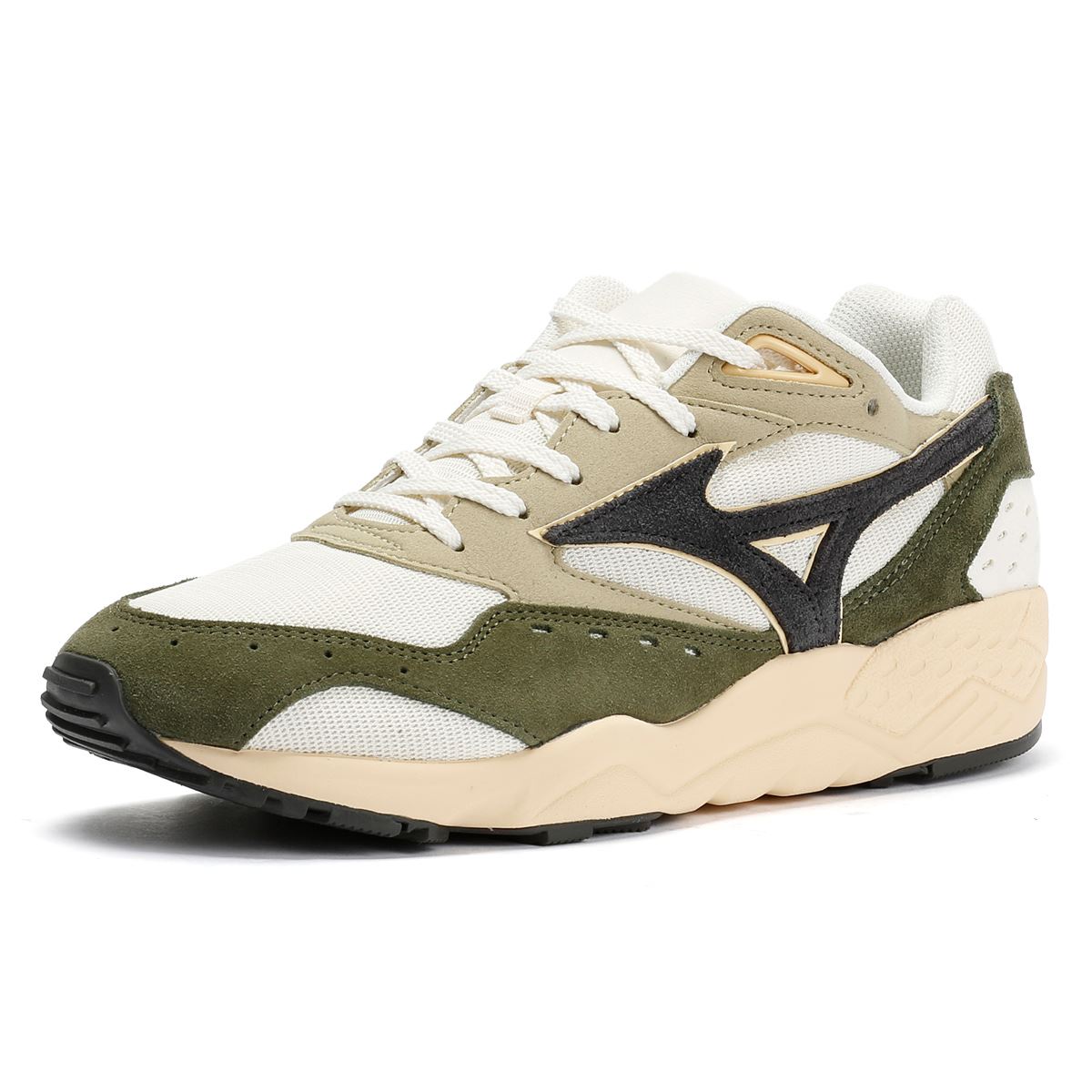 Mizuno Contender S Pristine/Sand/Clover Trainers