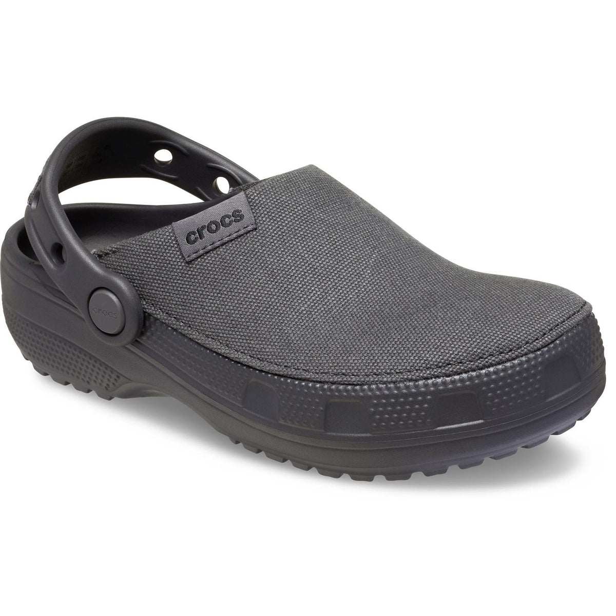 Crocs Classic Crafted Textile Blend Unisex Kid's Black Clogs