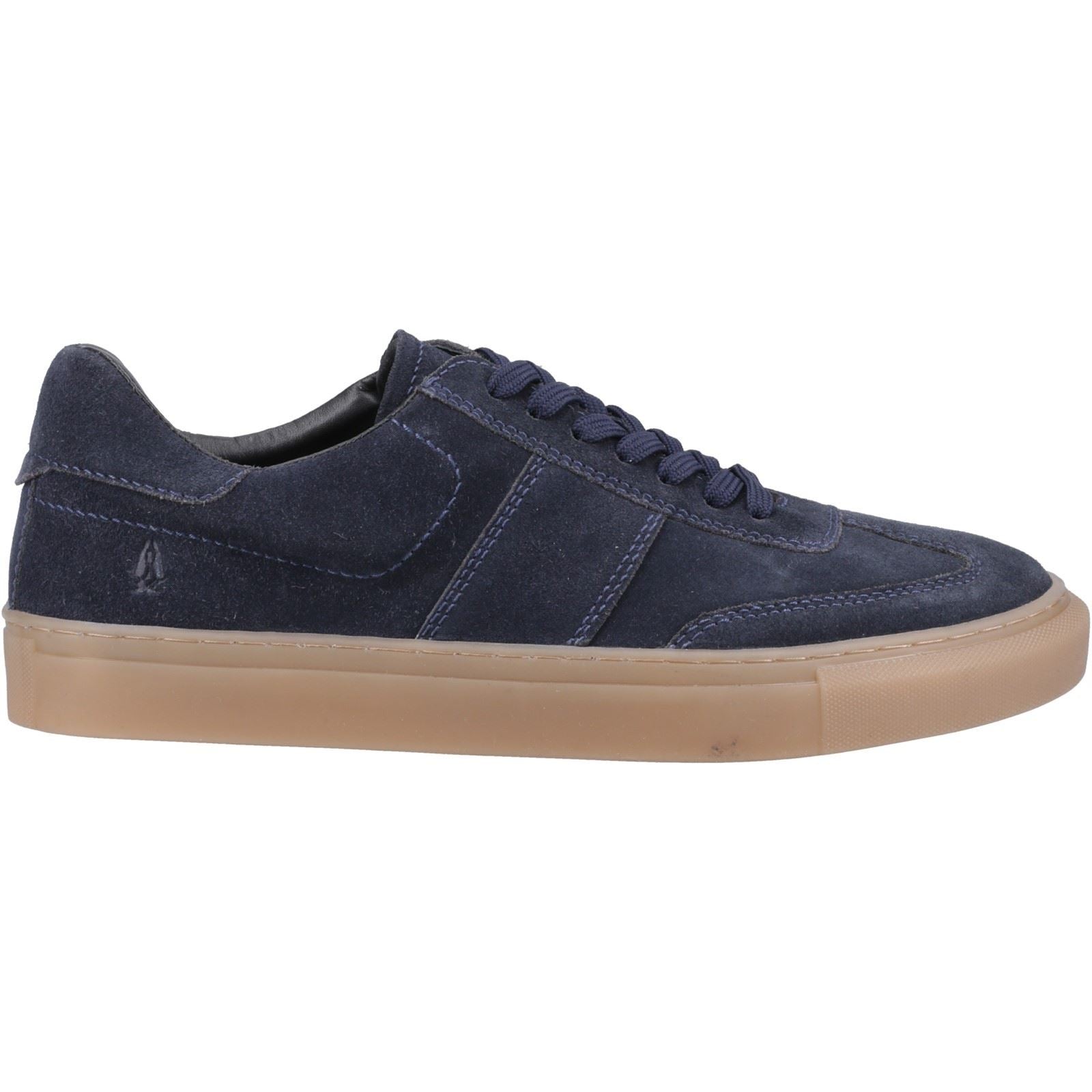 Hush Puppies Riley Suede Men's Navy Suede Trainers