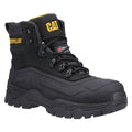 Caterpillar Typhoon SBH Rubber/Leather Black Safety Boots