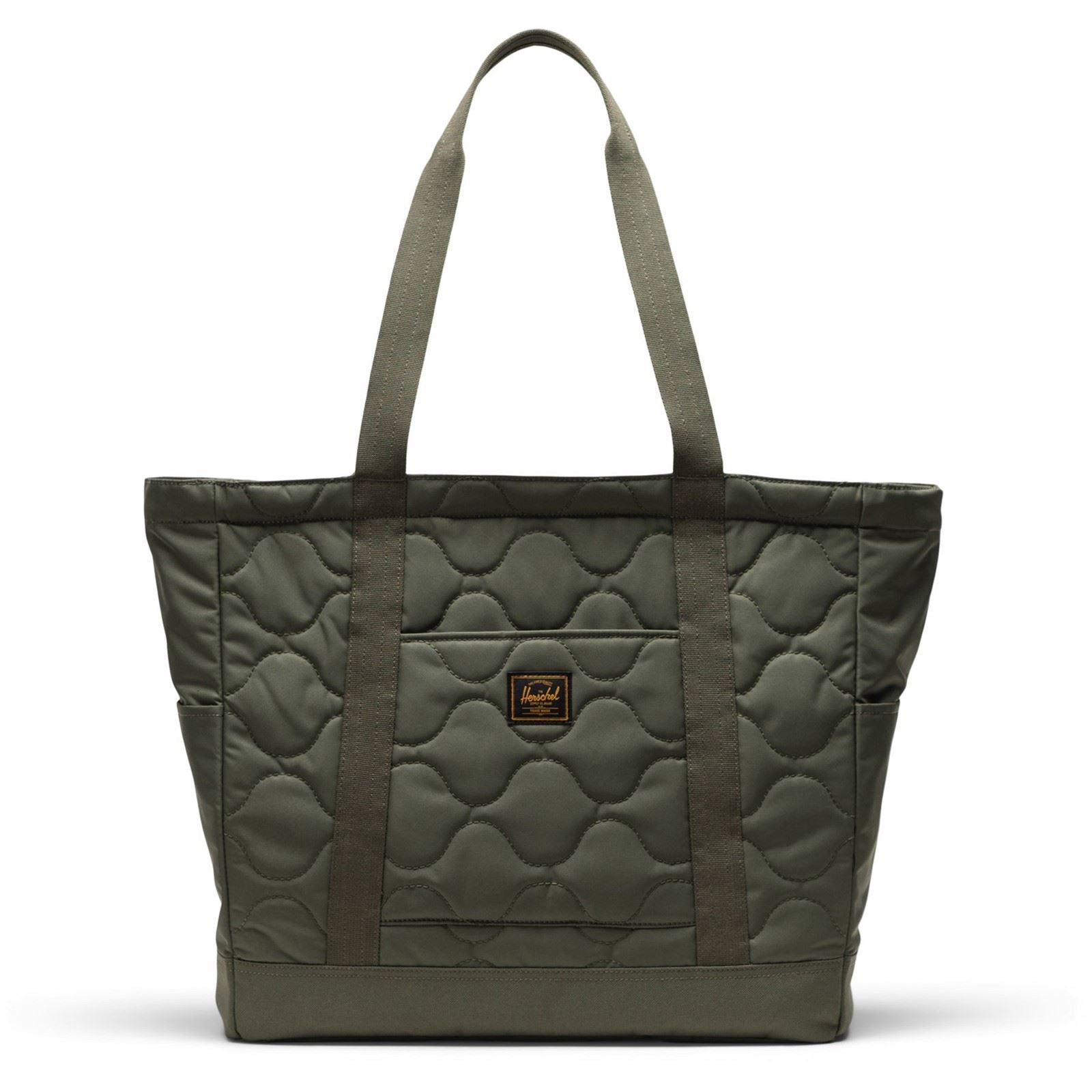 Herschel Bags Herschel Heritage Quilted Capsule Tote Polyester Green Tote Bag - One Size