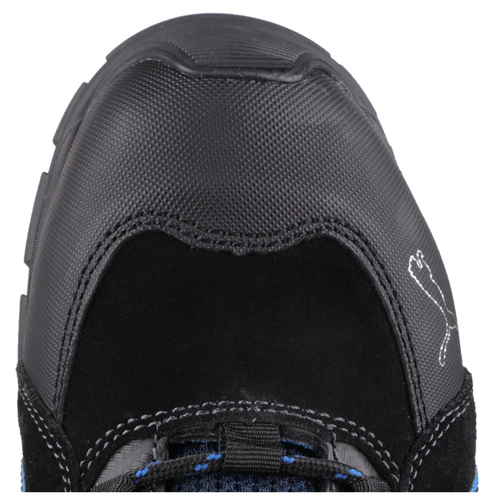 Puma Safety Rio Low Leather Black Safety Trainers