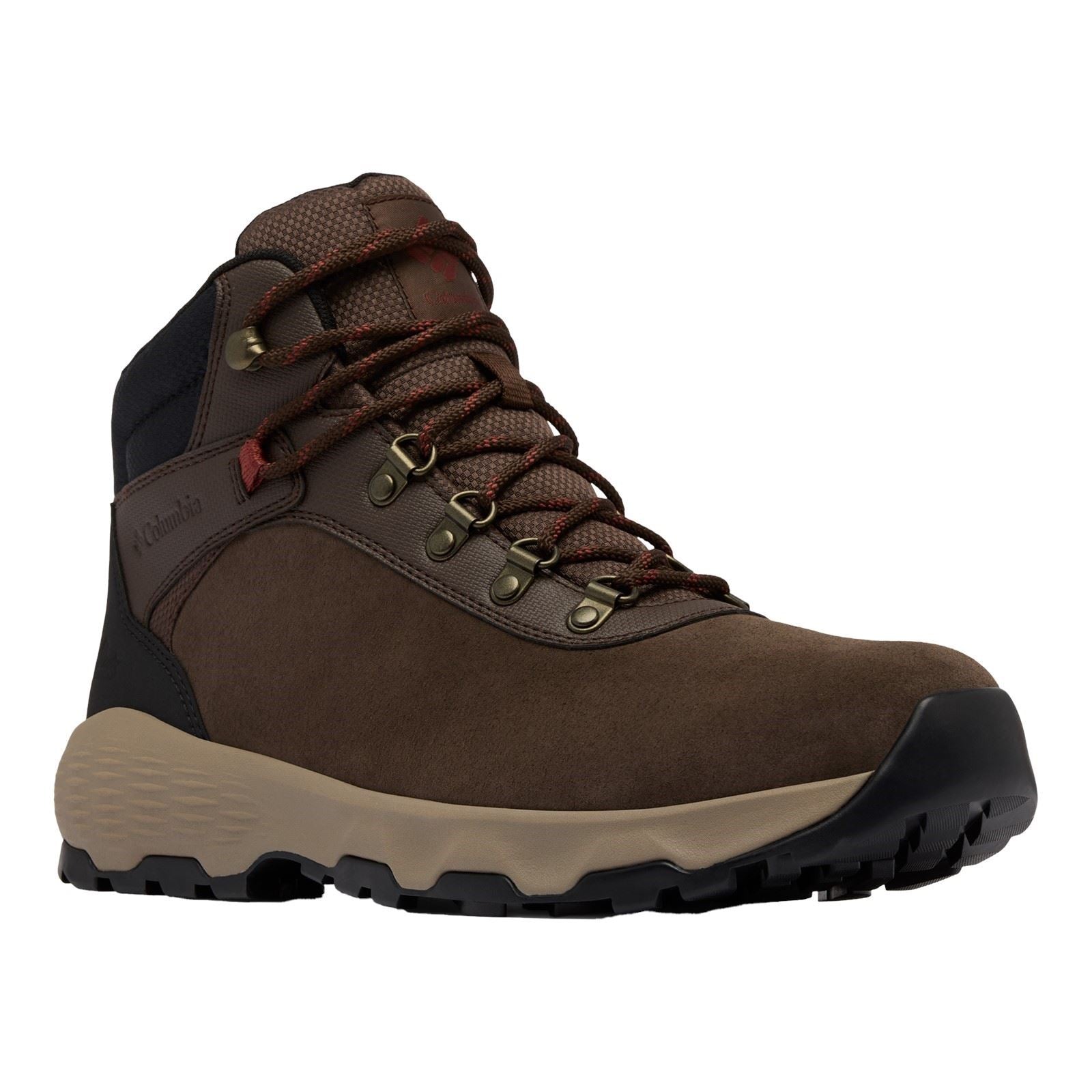 Columbia Newton Wander Suede Men's Cordovan/Spice Hiking Boots