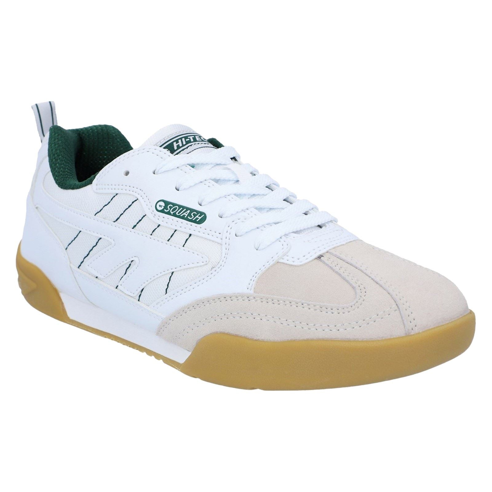 Hi-Tec Squash Textile White Trainers