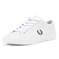 Fred Perry Baseline Leather Men's White/Navy Trainers