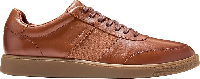 Cole Haan Grand Crosscourt Gates Leather Men's Tan Trainers